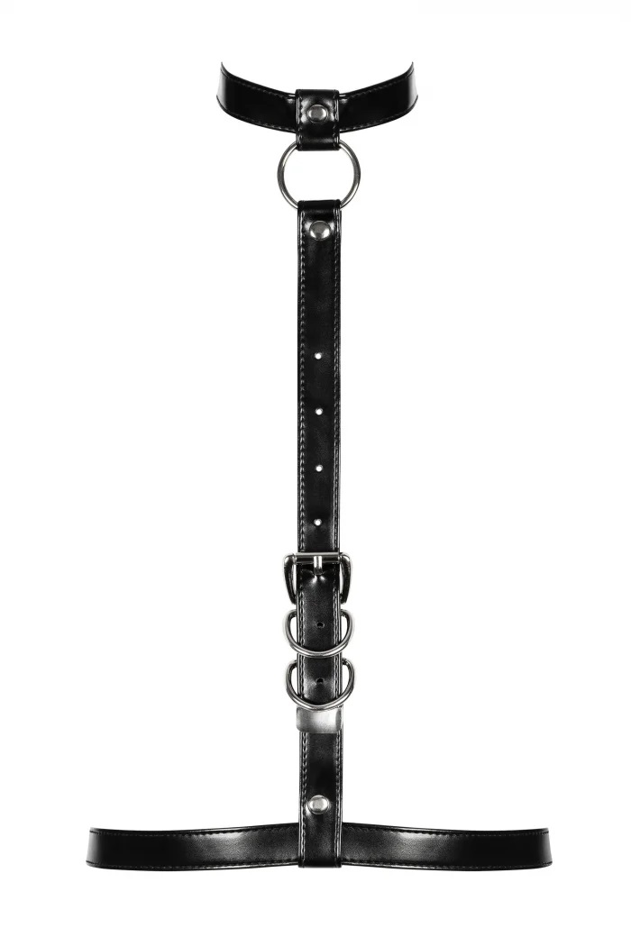 Do you know what will help you reach a higher level of spici... Obsessive - A738 Harness - Black photo-7