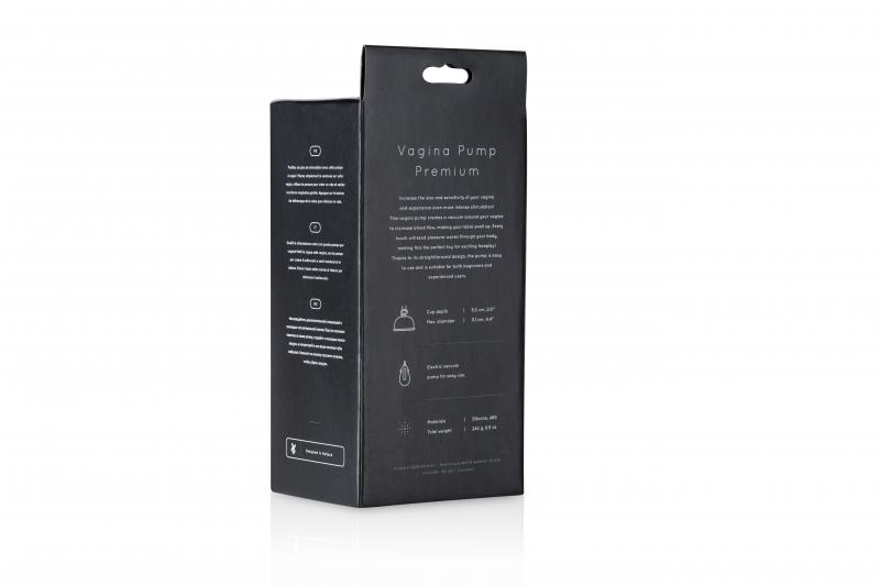 Do you want even more sensitivity and stimulation? Then go f... Saiz - Vagina Pump Premium - Black photo-5