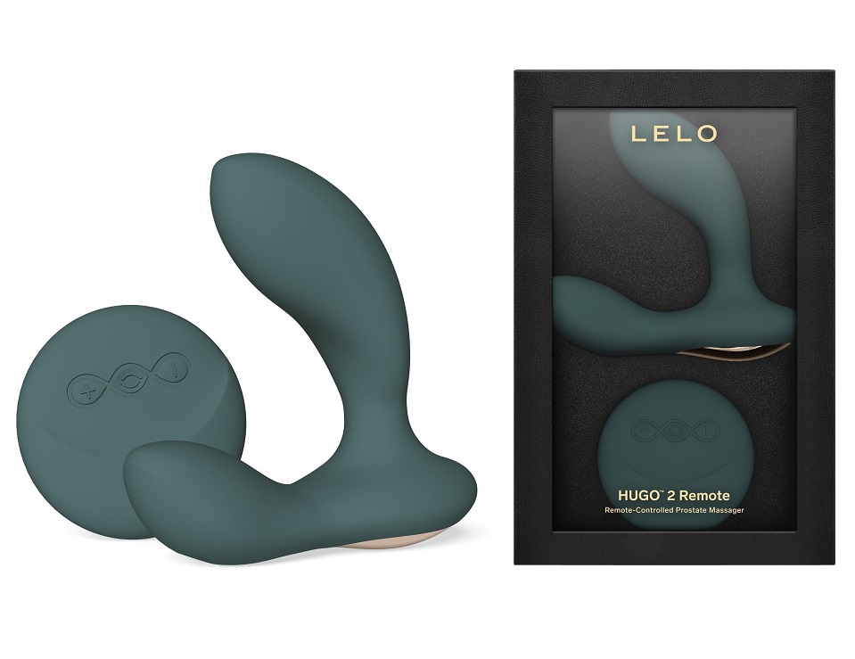 HUGO 2 Remote vibrating prostate massager is here with eight... Lelo - Hugo 2 Remote Massager - Green photo-6