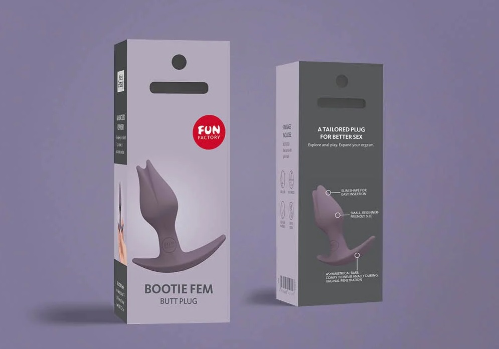 BOOTIE FEM is an anal plug for women, perfectly adapted to t... Fun Factory - Bootie Fem - Dark Taupe photo-8