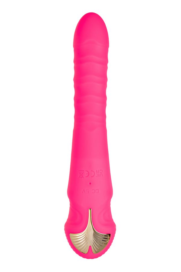 JOS COTOX Vibrator-pulsator with air-pulse stimulation. Thru... JOS - Cotox Vibrator w Vacuum Stimulator - Pink photo-4