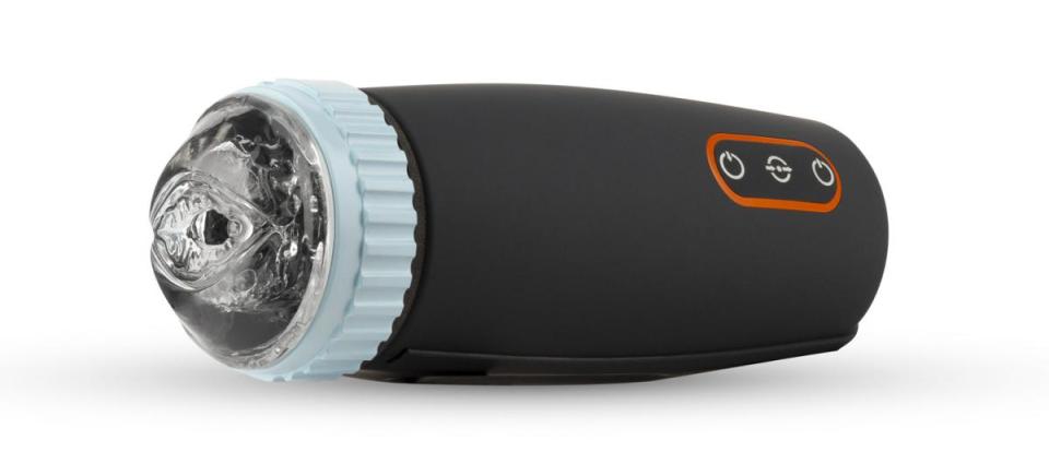 The CRUIZR CM05 masturbator is a discrete penis stimulator t... Cruizr - CM05 Thrusting & Sucking Masturbator - Black photo-3