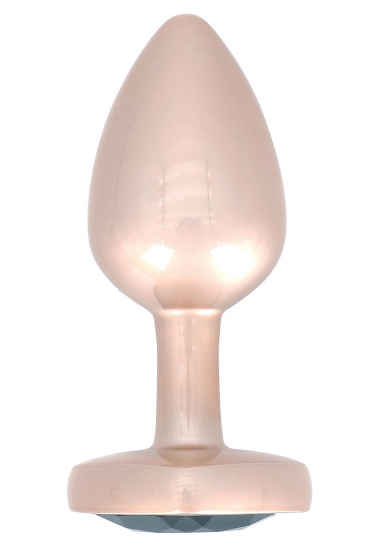 Enhance your intimate moments with the Time to Shine plug by... ToyJoy - Happiness Metal Butt Plug - Gold photo-2