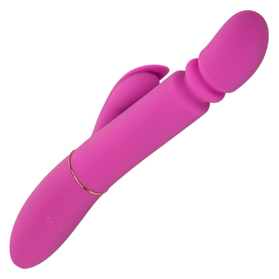 The power of a sex machine in the palm of your hand – now th... CEN - Shameless Slim Player Thrusting Vibe - Purple photo-7