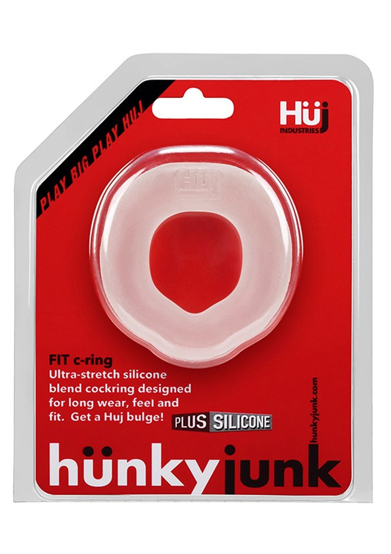 The FIT c-ring is made from a rubbery silicone blend so it f... Hunkyjunk - Fit Ergo C-Ring - Ice photo-3