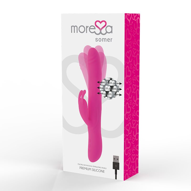 IMPONENT, strong and imposing: SOMER’s strong structure inte... Moressa - Somer Rotation Rabbit Vibe - Pink photo-3