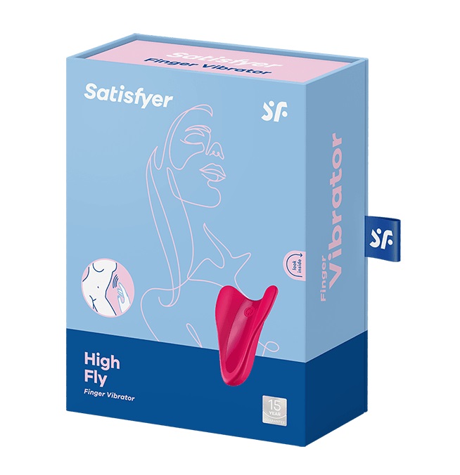 Elevate your pleasure with the Satisfyer High Fly, a versati... Satisfyer - High Fly - Red photo-5