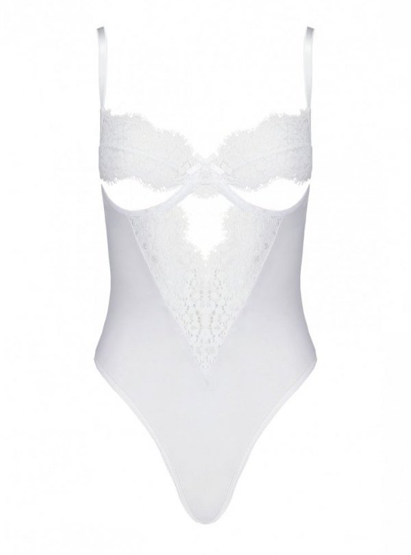 Elegance and sex appeal - this is how you can describe the b... Avanua - Silentia Body - White - S/M photo-5