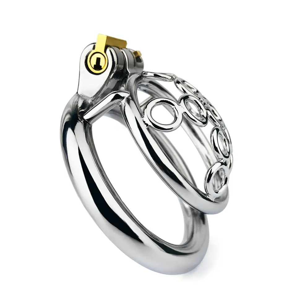 Total high: 26mm &n... FAAK - Chastity Cage 170 45mm - Silver photo-3