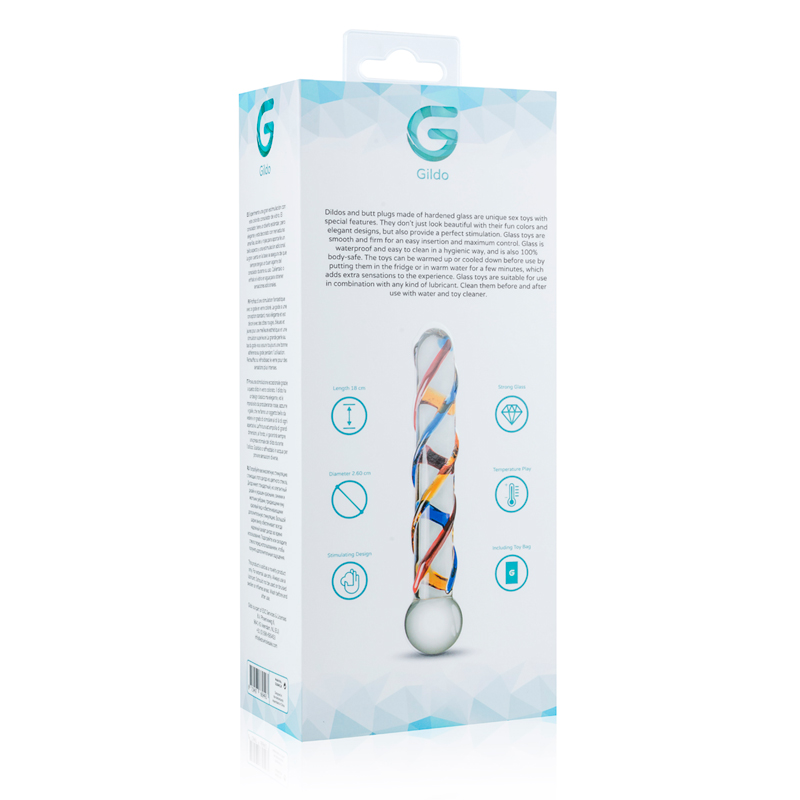 Complete your toy collection with this beautiful glass dildo... Gildo - Glass Dildo No.10 - Clear photo-7