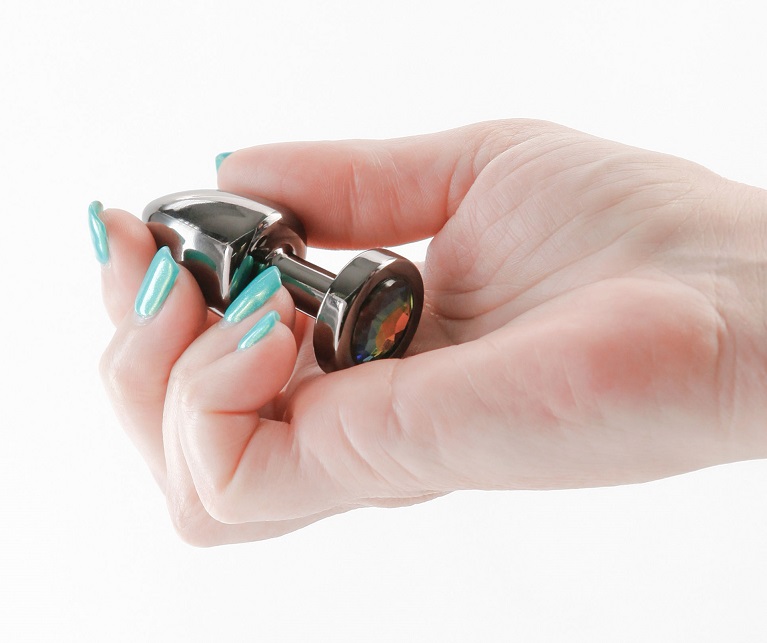 Elevate your anal play experience with NS Novelties' lig... NS Novelties - Rear Assets Petite Plug - Black photo-2