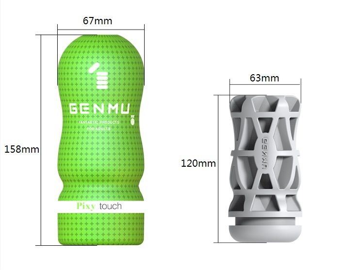 Japan GENMU Touch Series latest version 3.0, but also stimul... Genmu - Pixy Touch Ver 3.0 - Green photo-9