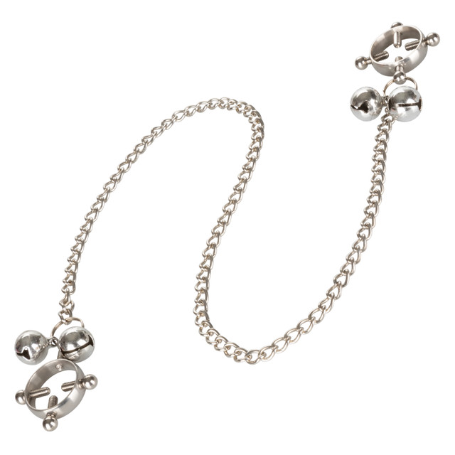 Add some fun to your sex life with the Nipple Grips 4-Point ... CEN - 4 Point Nipple Grips w Bells photo-3