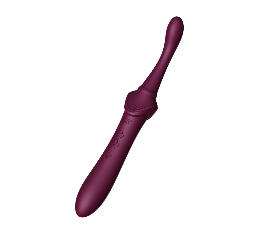 Bess offers the most targeted stimulation thanks to its inno... Zalo - Bess 2 Heating Dual Vibrator - Velvet Purple photo-2