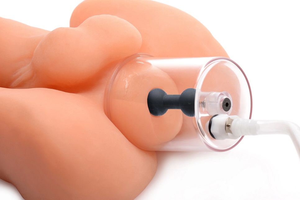 Make your A-hole swell as powerful suction increases circula... TOF - Rosebud Cylinder w Beaded Insert photo-4