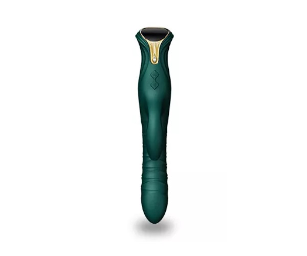 Introducing MOSE, the first dual-stimulating rabbit-style ma... Zalo - Mose Heating Rabbit Thruster - Turquoise Green photo-5