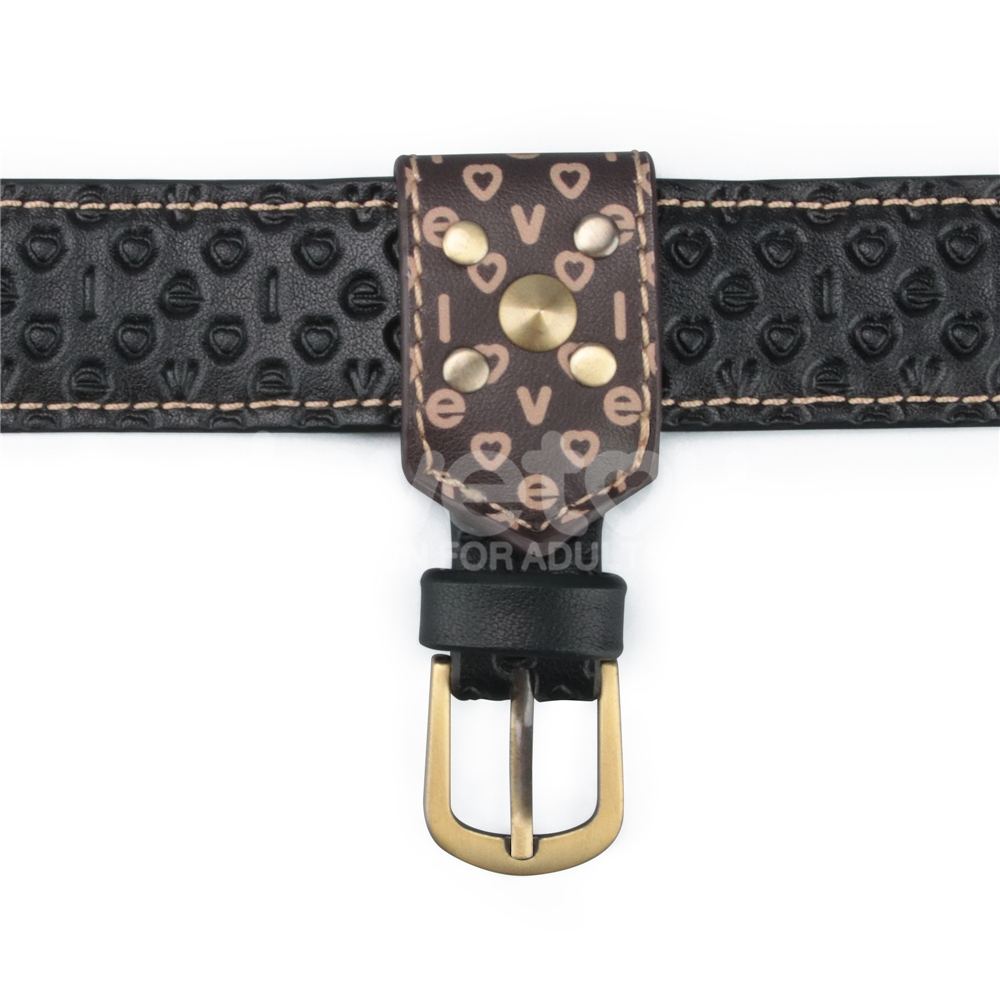 Explore the daring contours of desire with Rebellion Reign S... Lovetoy - Rebellion Reign Strap-On Harness - Black photo-4
