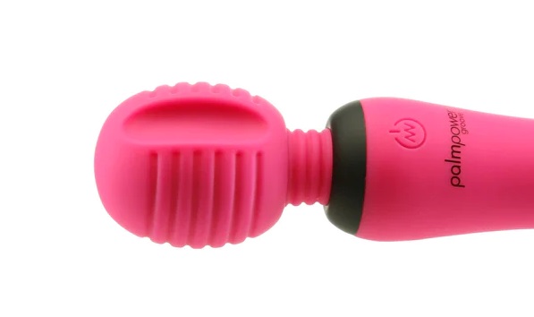 The Groove is a portable pink palm-sized wand that is ready ... Palmpower - Groove Mini Wand - Pink photo-2