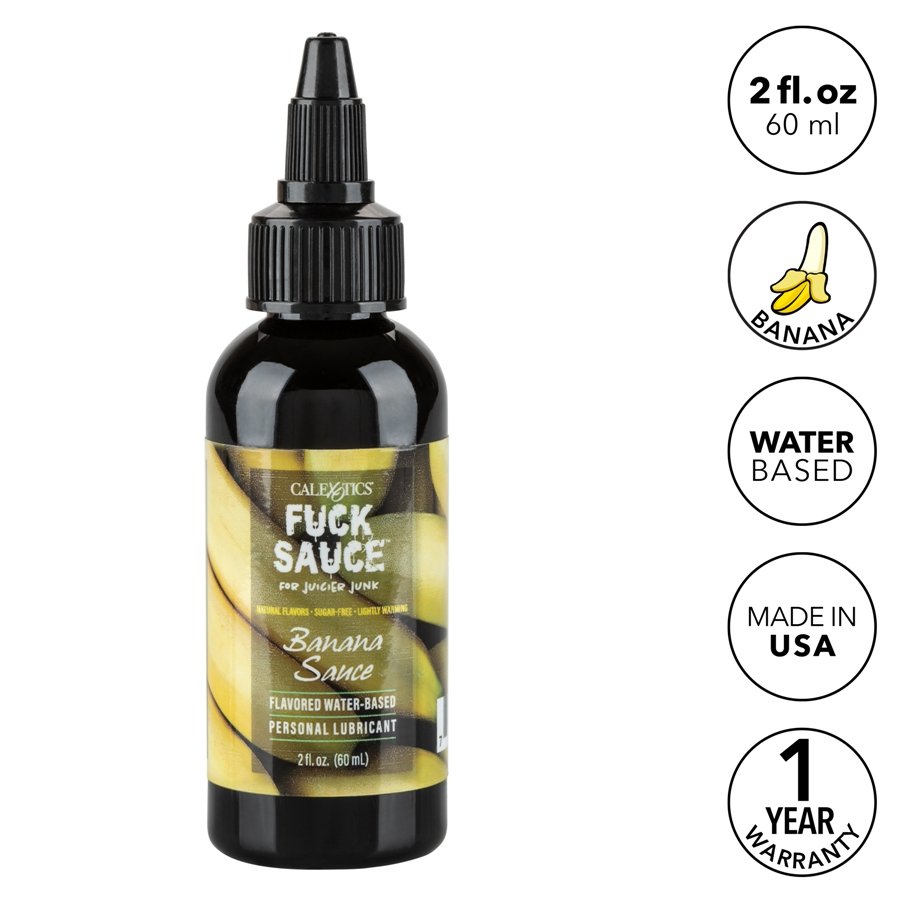 Everything is better with sauce on it and the Fuck Sauce Ban... CEN - Fuck Sauce Banana Water-Based Lube - 60ml photo-4