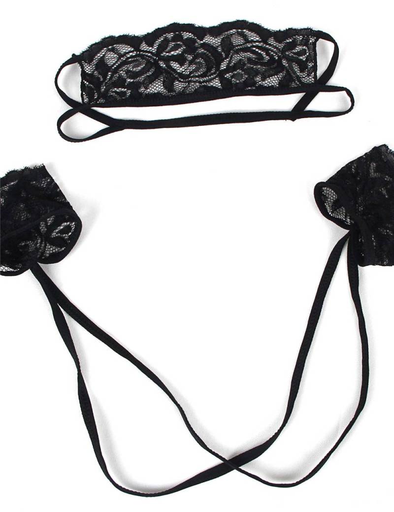 Lace Surrender Control Bra Set
Material &n... Ohyeah - Surrender Lace SM Set - Black - XL photo-9