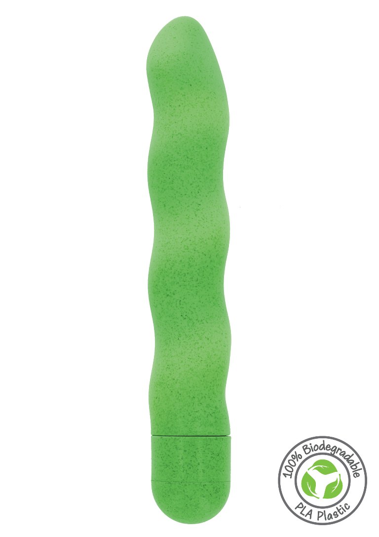 This Organic Wave Vibrator by FUCK GREEN is 100% biodegr... Fuck Green - Organic Wave Vibrator photo-2