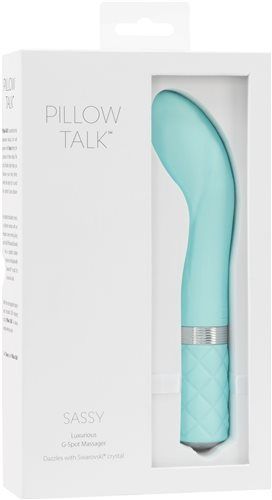 Pillow Talk is a collection that expresses beauty, fun and p... Pillow Talk - Sassy G-Spot Vibe - Teal photo-6