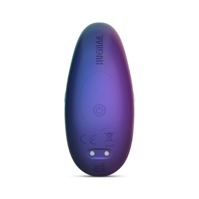 Explore yourself with this vibrating butt plug. With a total... Hueman - Galaxy Force Vibro Beads w Remote - Blue photo-7