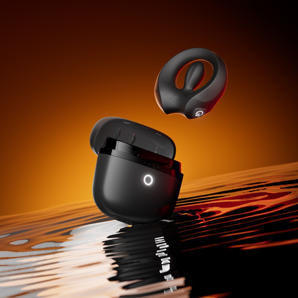 Enhances firmness, lowers overstimulation, deepens shared pl... Zalo - Apis APP Couple Ring - Obsidian Black photo-3
