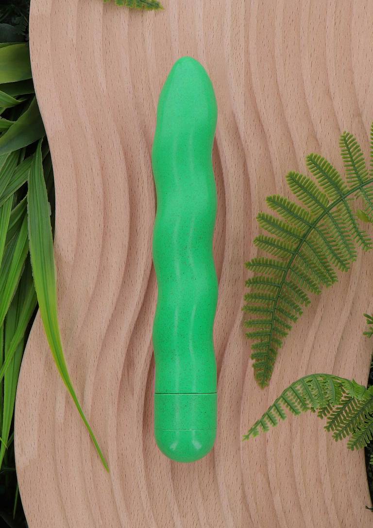 This Organic Wave Vibrator by FUCK GREEN is 100% biodegr... Fuck Green - Organic Wave Vibrator photo-3
