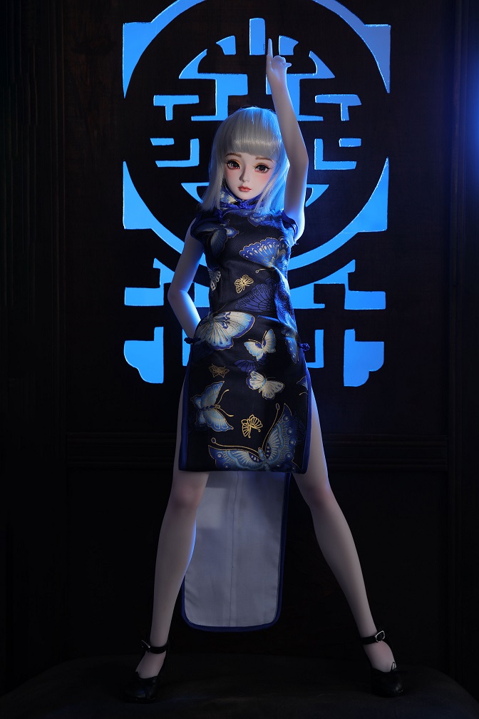 Ling Mini Realistic Sex Doll, Skinny Body, Ultra Soft Silicone  60 cm (2 ft) photo-3