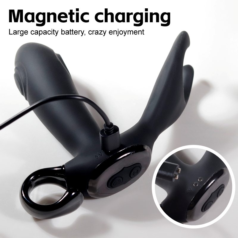 Secwell - Bump 凹凸前列腺按摩器 - 黑色 照片-7