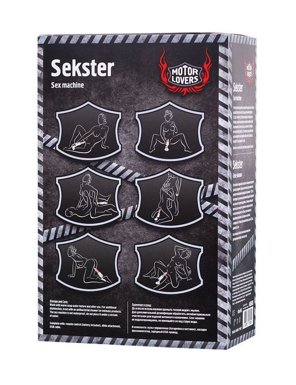 The elegant design hides a powerful tool for enjoyment. Deli... Motor Lovers - Sekster Sex Machine - White photo-16