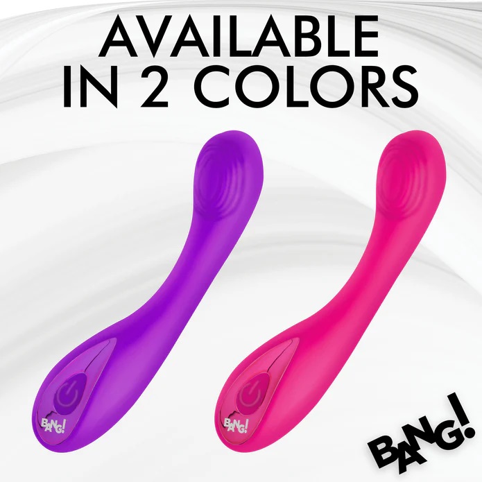 Get the power and pleasure right where you want it with this... Bang! - G-Spot Vibrator - Purple photo-10