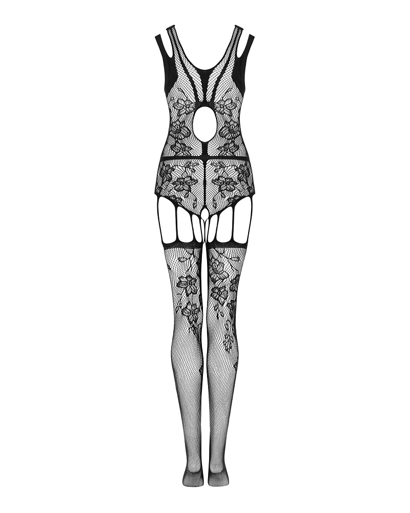 Are you looking for lingerie that does not restrict movement... Obsessive - Bodystocking F239 - Black - S/M/L photo-8