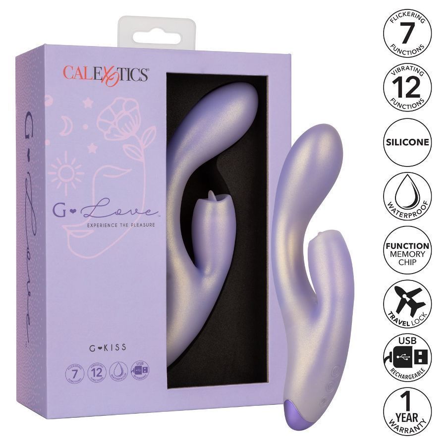 CEN - G-Love 阴蒂舌舔按摩棒 - 紫色 CEN - G-Love 阴蒂舌舔按摩棒 - 紫色 照片-12