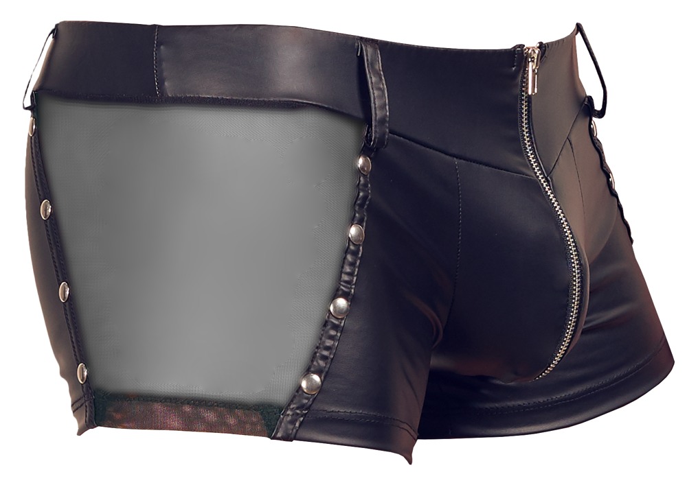 Stylish pants with a practical and erotic zip!
Figure-flatte... Svenjoyment - Matte Pants w Zip - Black - 2XL photo-5