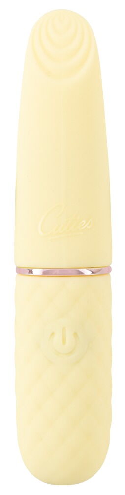 The beautiful, pastel-coloured Mini Vibrator from the Cuties... Cuties - Mini Bullet Vibrator - Yellow photo-3