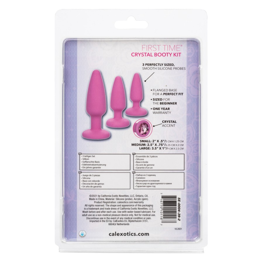 Give into your naughtiest fantasies and open yourself up to ... CEN - First Time Crystal Booty Kit - Pink photo-17