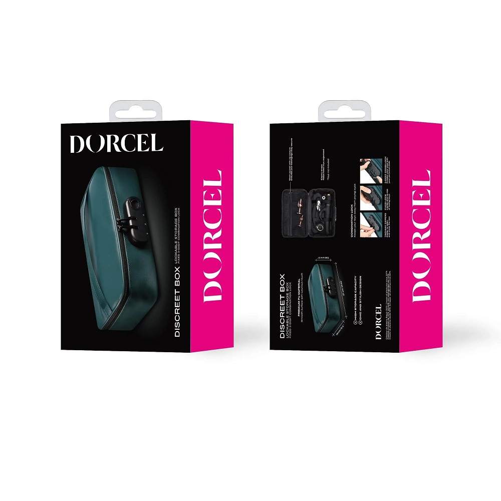 Have you heard of DORCEL’s DISCREET BOX for safe storage of ... Dorcel - Discreet Box - Luxury Green photo-14