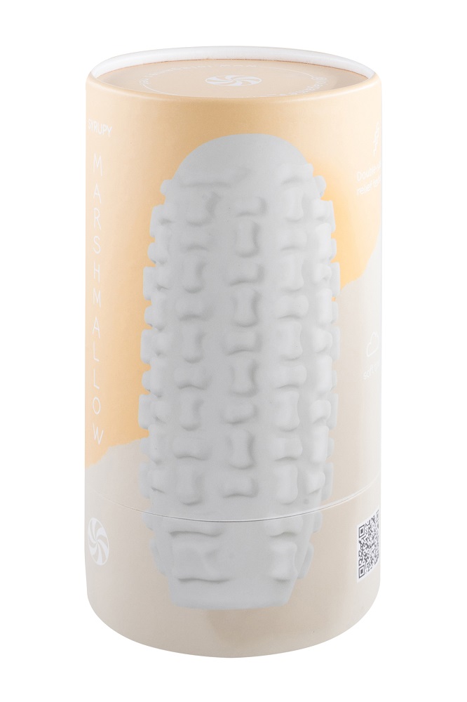 The unrealistic masturbator from the Marshmallow collection ... Lola Games - Marshmallow Syrupy Masturbator - White photo-6
