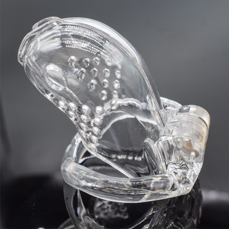 Male chastity device - bird cock cage
Total high: 99mm ... FAAK - Long Bird Chastity Cage - Clear photo-3