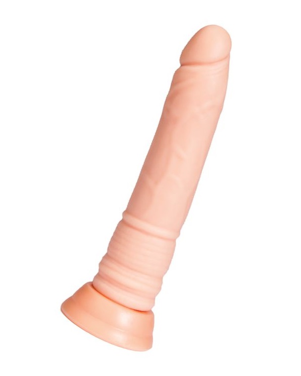 Krip are made of good quality material that quickly takes bo... A-Toys - Krip Realistic Dildo 18cm - Flesh photo-3