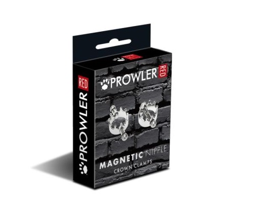 The Prowler RED Magnetic Nipple Crown Clamps provide both a ... Prowler - Magnetic Nipple Crown Clamps - Silver photo-4