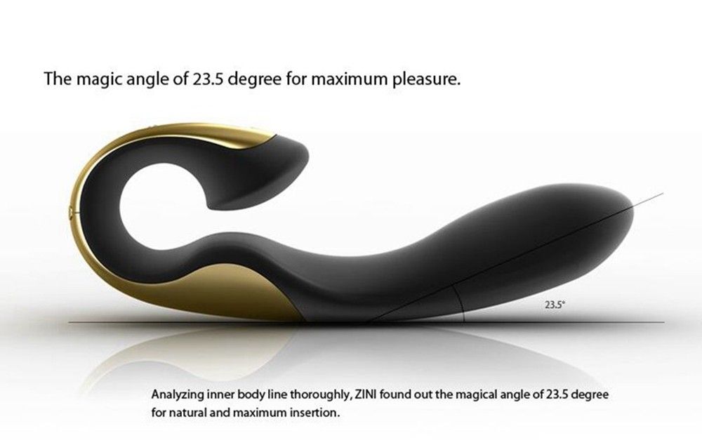 One of today's most advanced vibrators. Sophisticated, e... Zini - Roae Vibrator - Black & Gold photo-13