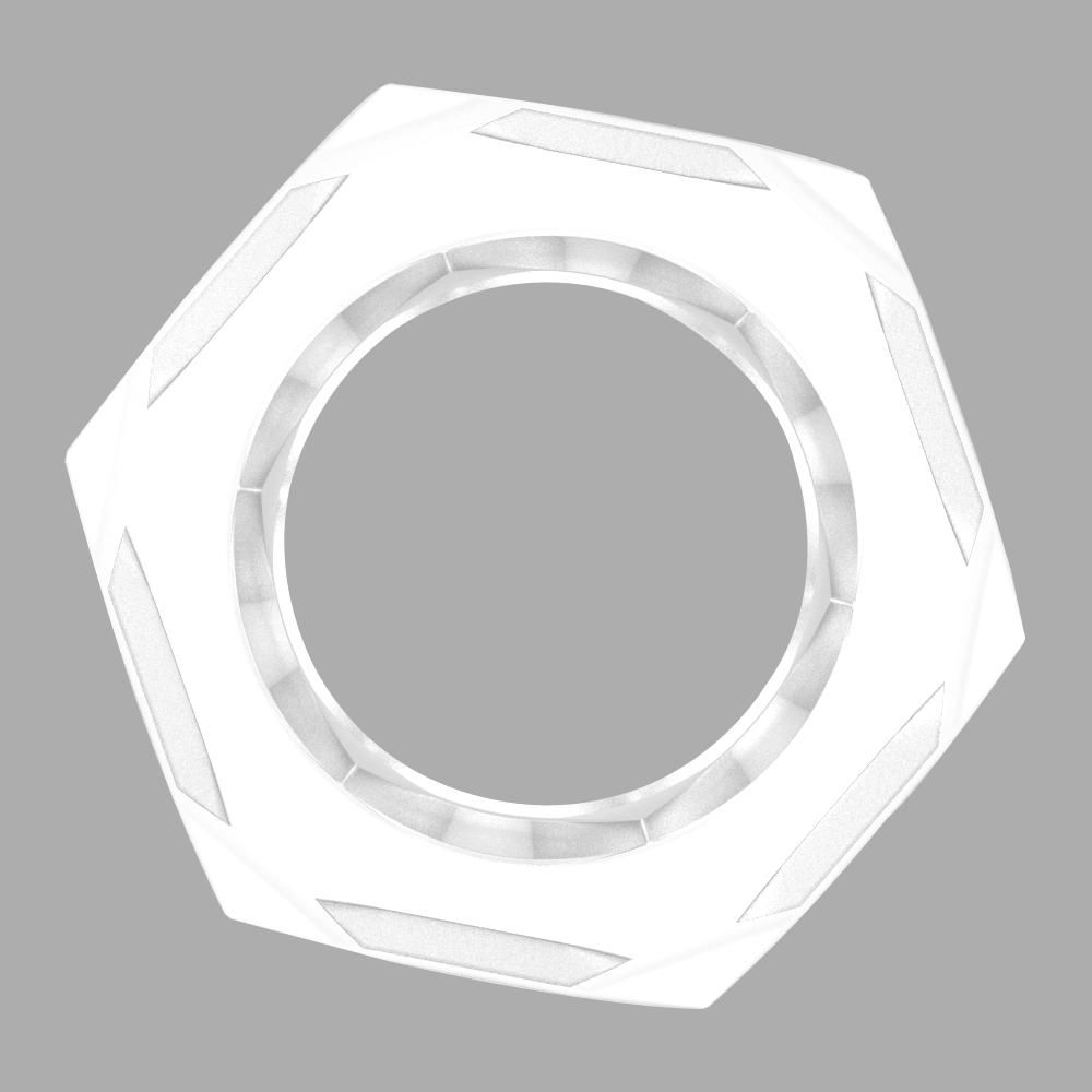 Material:TPE
Product Size:diameter:2.8cm
Product Weight:0.01... Chisa - Nust Bolts Cock Ring - Clear photo-3