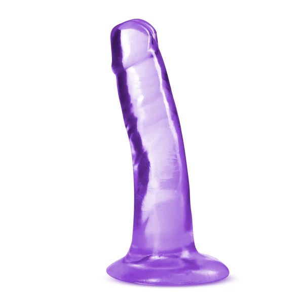 Blush B Yours Plus Hard n’ Happy is a realistic dildo with a... B Yours Plus - Hard & Happy Dildo 14cm - Purple photo-3