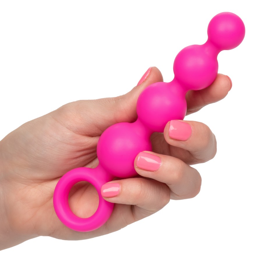 Get 3 toys in 1 and have triple the fun with the Booty Call ... CEN - Booty Call Booty Vibro Kit - Pink photo-2