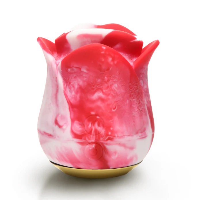 This silicone rose is about to become your new best friend, ... Lickgasm - Sweet Kiss Clitoral Stimulator - Swirl photo-3
