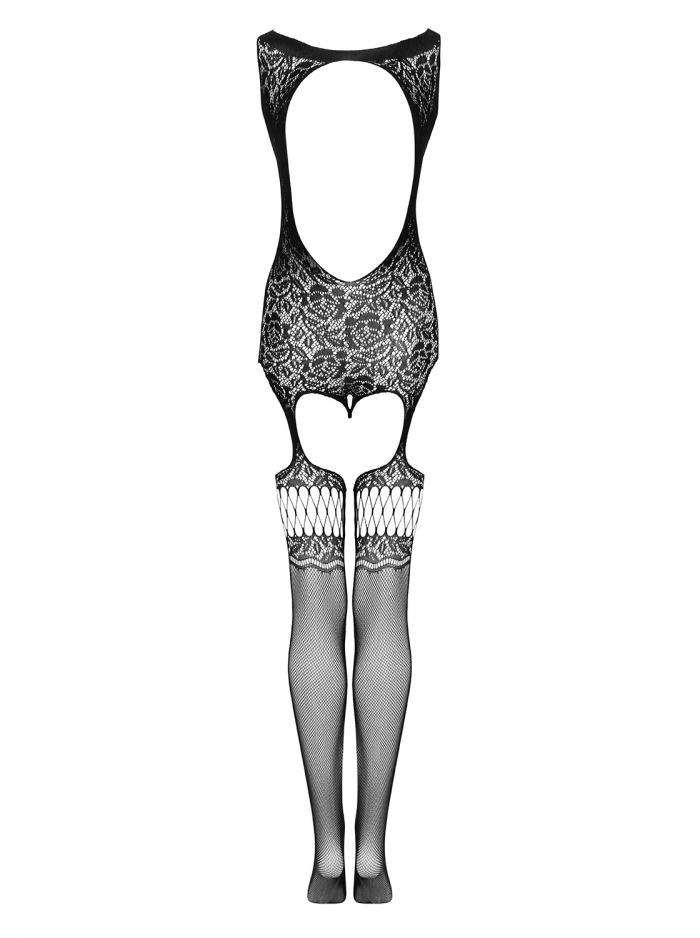 An exceptionally flirtatious, interesting and very bold ling... Obsessive - Bodystocking F236 - Black - S/M/L photo-8