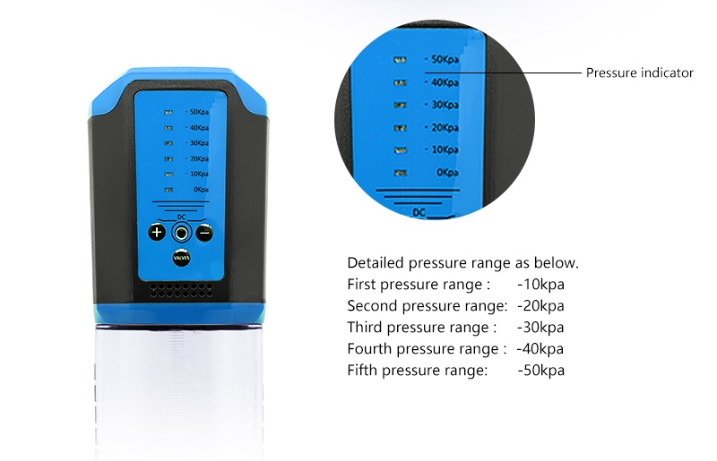 Intelligent Automatic Pump
Working model:5 speed&... Canwin - Penis Auto Pump - Blue photo-5